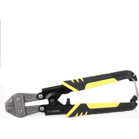 Bolzenschneider, ergonomisches Handwerkzeug mit rutschfestem Griff, Mini, robust, aus Chrom-Vanadium-Stahl, 8 Zoll (1/5)