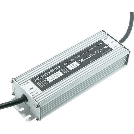 IluminaShop - Fuente de Alimentacion Para Tiras LED Inventronics 100W 24VDC IP67 (1/2)