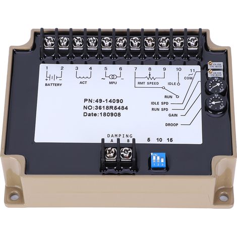Régulateur électronique de vitesse 4914090, module de commande diesel pour générateur, pièce de rechange, contrôleur de régime moteur, accessoire groupe électrogène (1/5)