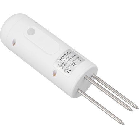 Capteur de sol sans fil pour la mesure de la température et de l'humidité, outil de surveillance du sol pour plantes en pot Zigbee (1/5)