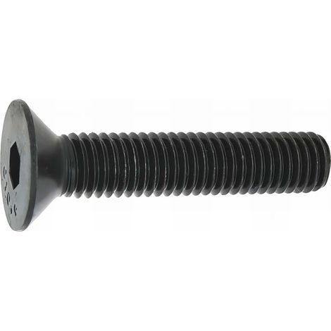 100 Vis métaux tête fraisée hexagonale creuse acier 10,9 Brut DIN7991 - diamètre 8,0 mm - Longueur 50 mm mm - Diamètre 8 mm