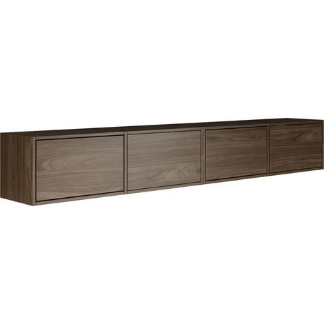 Selsey Framme – Mobile TV sospeso con quattro ante a ribalta 200 cm, effetto legno noce Wisconsin (1/5)