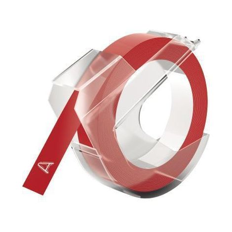 DYMO Prägeband 520102 9mmx3m sk Kunststoff glänzend rot (1/4)