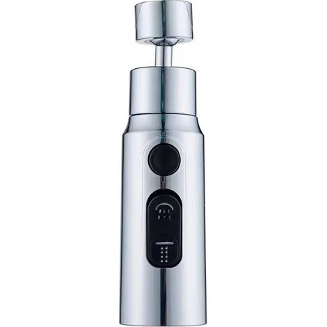 Aérateur de Robinet, 360° Pivotant Embout Robinet Cuisine avec 3 Modes Douchette Mousseur Robinet Economie Eau (1/5)