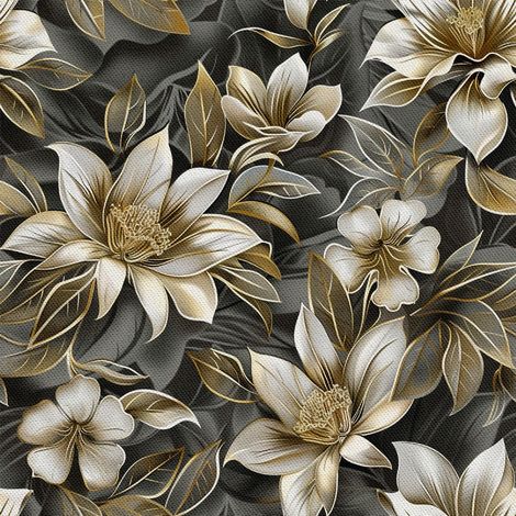 Tela decorativa para exteriores Oxford - Motiv Blumen I DX5636 (1/5)