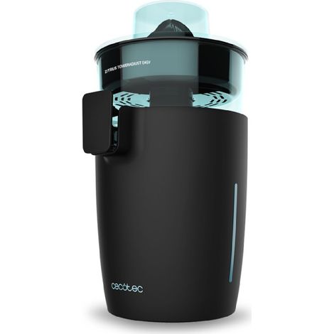 Cecotec Elektrischer Turm-Entsafter Zitrus TowerAdjust Easy Black Inox