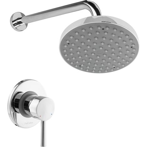 PaulGurkes Robinet de douche encastré Douche pluie ronde Mitigeur monocommande (1/5)