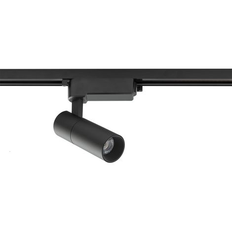 Spot rail 1 circuit LED 10W 4000K noir Nowodvorski Tinos (1/5)