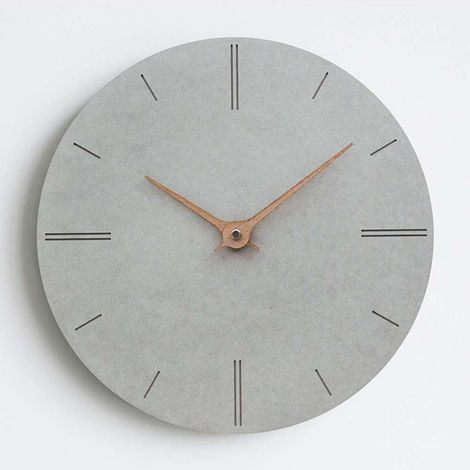Grande horloge murale, horloge industrielle vintage européenne de 29 cm, silencieuse, à piles, en métal, idéale pour le salon, la chambre ou la cuisine. (1/5)