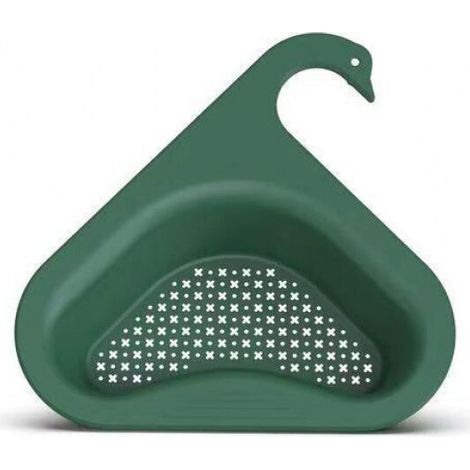 Panier égouttoir Swan (vert), passoire d'évier multifonction pour la cuisine