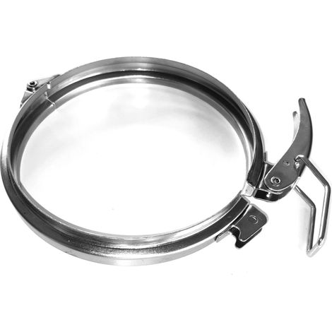 Spannring aus Metall für 6-Wege Top-Mount-Ventil für viele Sandfilteranlagen wie OKU, Summer Fun uvm. (1/3)