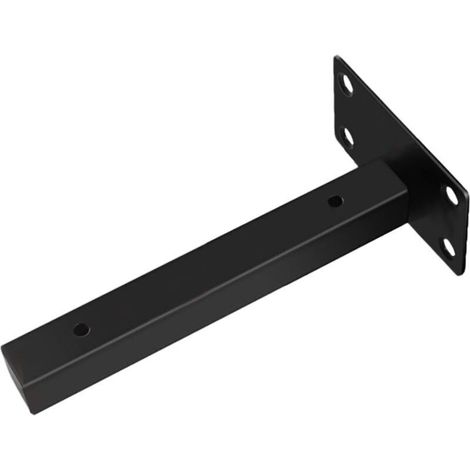 Supports Acier Inoxydable pour Étagères Flottantes Kit de Montage Durable Installation Facile Décor Intérieur,300mm (1/4)