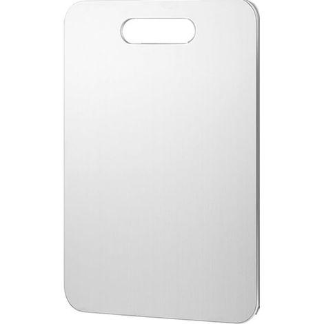 Planche à découper en acier inoxydable - Facile à nettoyer (1/5)