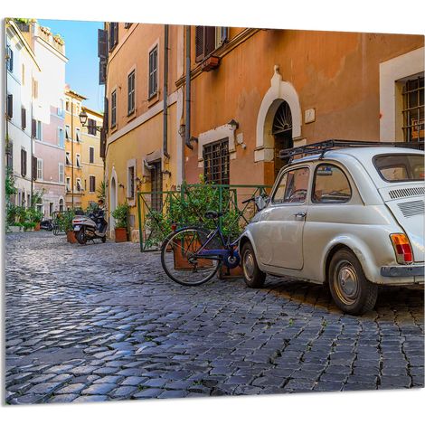 PANNELLO IN VETRO PER CUCINA 65x60 Auto (1/5)