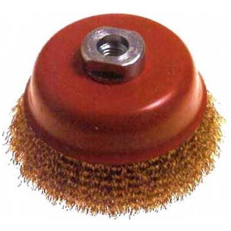 Brosse professionnelle PG à fil d'acier, 85 mm x 14 mm