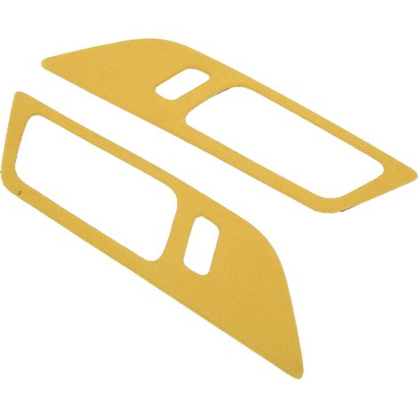 Türgriffrahmen-Ersatzteile, Aufkleber für Ford Mustang 2015–2021 (Linkslenker), gelb (1/5)