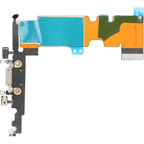 Flexibles USB-Ladekabel, Ladeanschlussstecker für iPhone 8 Plus (weiß) (1/5)