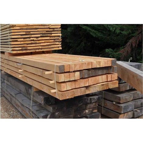 Levigne – Chevron douglas brut 200 cm – Section 60x40 mm – Résistance naturelle classe 3 – Usage terrasse et ossature légère