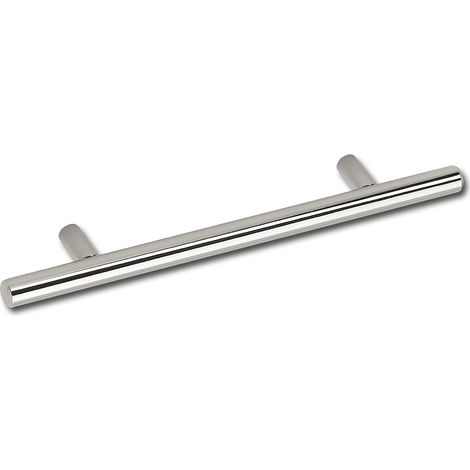 Griff Salra ø 12 mm, LA 224 mm, Breite 304 mm, Stahl verchromt poliert (1/3)