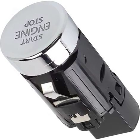 Available in one color: black and silver. Material: plastic. OE: 19D959839A. One-button start for cars. (1/4)