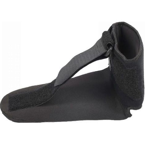 Chaussette de nuit BraceAbility pour fasciite plantaire  Attelle botte souple et extensible pour dormir, orthèse de soutien du pied pour tendinite d'Achille (petite taille)