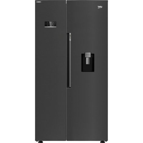Frigorífico americano 91cm 576l nofrost negro - GN163241DXBRN - Beko - (1/3)