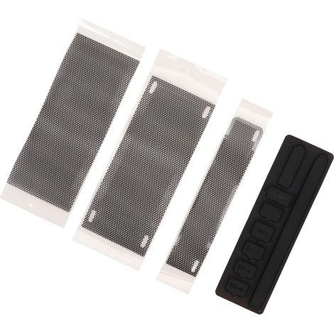 Définissez des Revêtements Stoffilter dans les Filtres Anti So So Protection Series 4 et 8 Bouchons de Poussière en Silicone, un Matériau PVC D'installation Noir, Compact et Simple pour les (1/5)
