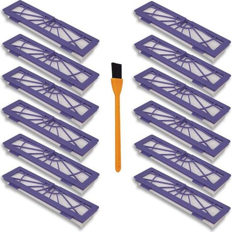 12 Stück Hochleistungs-Ersatzfilter für Neato Botvac Serie 945-0123 Botvac D701 70 70e 80 85 D7 D5 D3 Serienteile