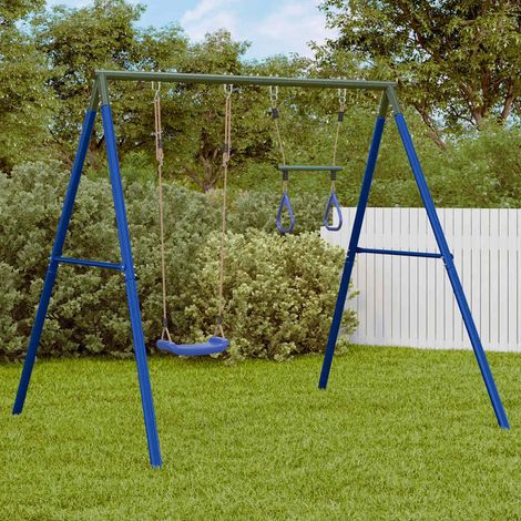Schaukel-Set mit Schaukelsitz und Trapez