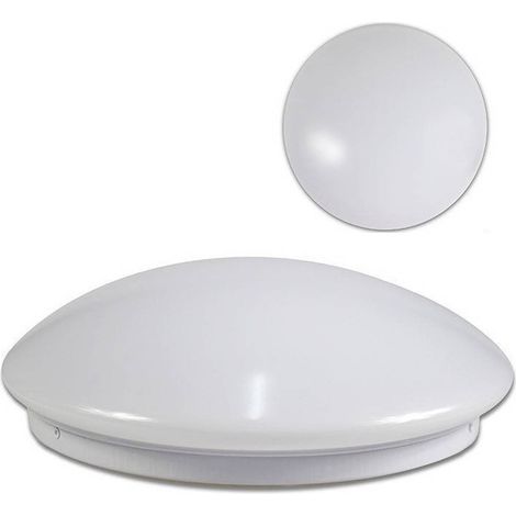 Trade Shop - WEISSE DECKENLEUCHTE 12 WATT 24 LED KLEINE LICHT 3000K 4000K 6500K C-01-S - (1/3)