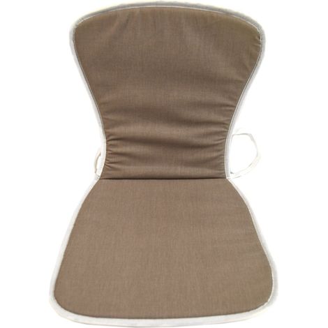Cuscino per poltrone sedie schienale basso Action Monobasso -  Tan