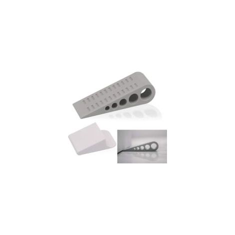 Topes de puerta grises (juego de 2), cuñas de goma para puertas, aptas para todo tipo de superficies antideslizantes. - Crezuo