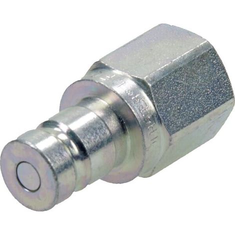 Racor r谩pido medici贸n macho cara plana 1/4 NPT FASTER DF0414NPTM (1/2)