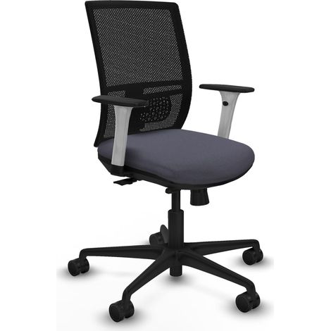 Silla de oficina piqueras y crespo Yunquera blanco espuma alta densidad (1/2)