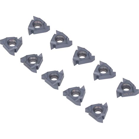 10pcs 16NR AG60 EM598 Filets Extérieurs Plaquettes Carbure pour Acier Tournage (1/5)