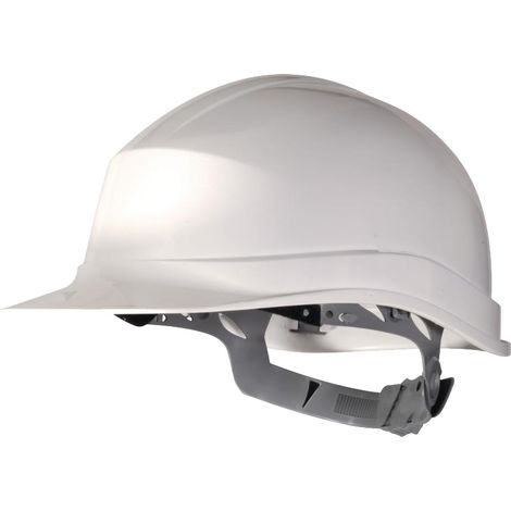 Delta Plus – Casque de chantier ZIRCON 1 blanc – Norme EPI – Anti-UV – Isolation électrique jusqu'à 1000 VAC – Ajustable 53 à 63 cm (1/3)