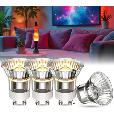 28W GU10 Lava Lamp Bulb, Dimmable Reflector Bulb Replacement for Lava Lamp Candle Warmer Warm White 2800K - Pack of 2 (1/5)