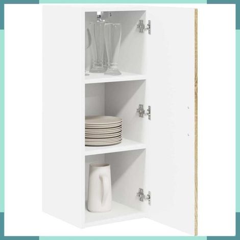 Armoire de cuisine - 885009 - Chêne sonoma - 30 x 31 x 80 cm - Bois d'ingénierie (1/5)
