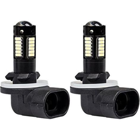 Ersatz-LED-Lampen für Nebelscheinwerfer, weiß 6500K, 30 SMD, Teilenummer 4014 881 880 H27 (1/5)