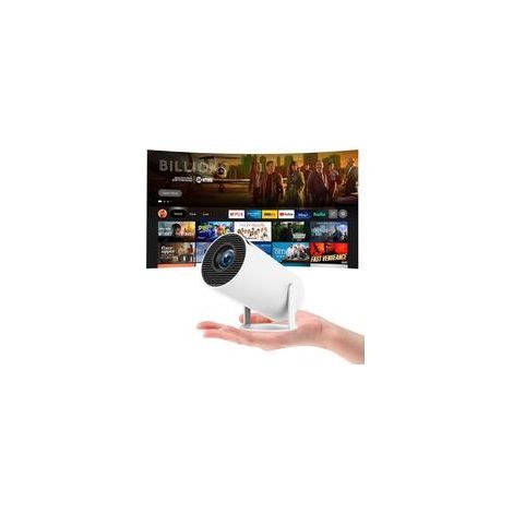 Mini-4K-Projektor – Dualband-WLAN 6 – Integriertes Android 11 – Projektionsgröße 40–130 Zoll – Automatische Trapezkorrektur – Enlenk (1/5)
