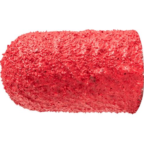 PFERD TOOLS POLICAP Schleifkappe PC Walzenrundform Keramikkorn Ø 7x13 mm CO-COOL120 für Edelstahl 50 Stk (1/4)