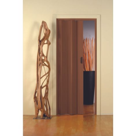 PORTA A SOFFIETTO MONICA 83X214 CM NOCE- FORTE- 1,0 pz
