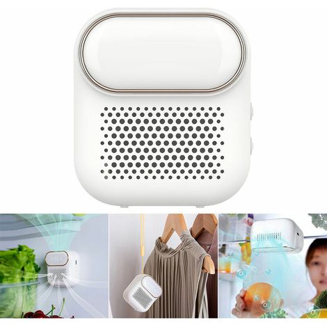 Green Mobility-Désodorisant de réfrigérateur de stérilisation électronique M16, boîte de désodorisant de garderobe, désodorisant de purificateur d'air, blanc blanc (1/5)