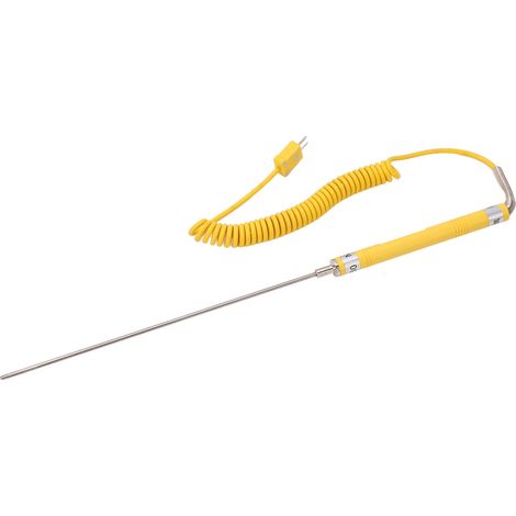 Sonde thermocouple à immersion de type K pour la détection de liquides huileux, sonde thermométrique en plastique technique (1/5)