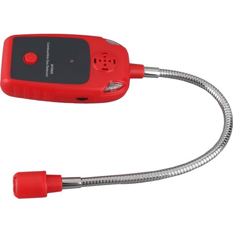 Wintact WT8820 Détecteur de Gaz Combustible Portable Capteur de Fuite de Gaz Naturel Testeur d'Évasion 30cm Sonde Flexible (1/5)