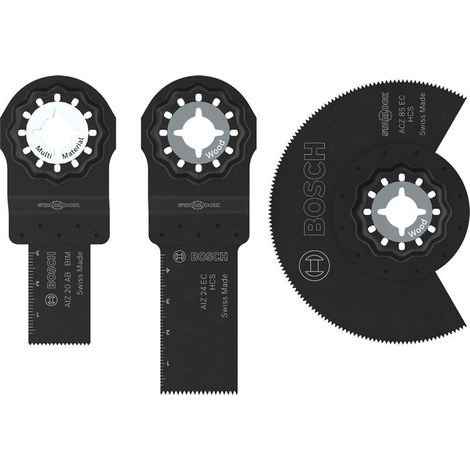 Multitool-Sägeblatt-Set 3tlg. f.Holz/Weichmetall BOSCH (1/5)