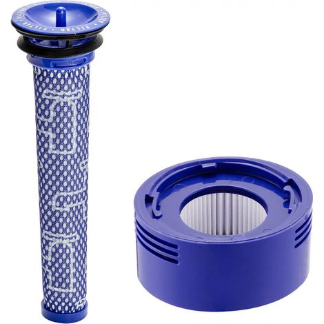 Filter für Dyson V8 Ersatzfilter für Dyson V8 V7 Animal und Absolute Cordless Staubsauger 1 Vorfilter & 1 HEPA Nachfilter (1/5)
