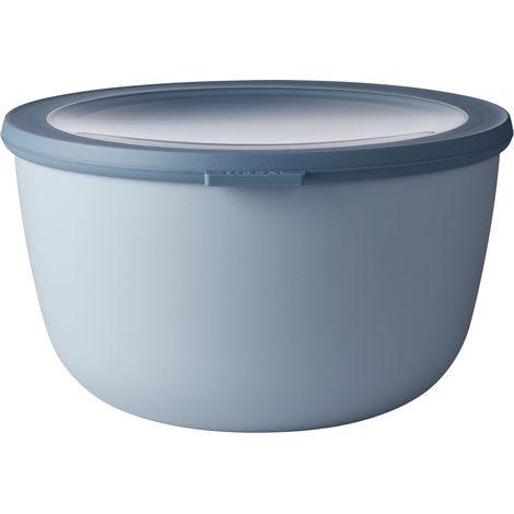 Bol Multifonction Rond - Boîte Conservation Alimentaire avec Couvercle - Convient comme Boîte Hermétique pour le Réfrigérateur, Micro-ondes (1/4)