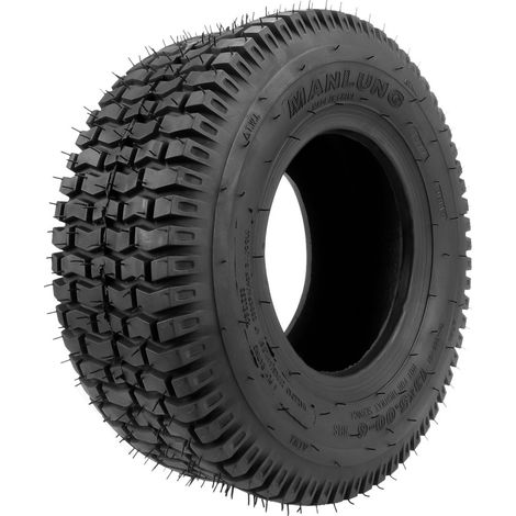 Jeu de 4 pneus 13x5.00-6 et 4.10-6 avec chambres à air pour karting, quad, scooter et VTT (1/5)