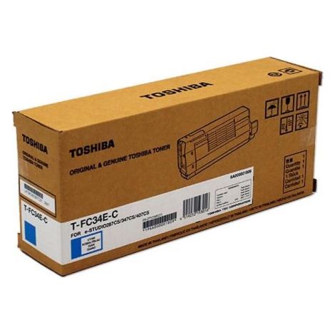 TOSHIBA toner cian E-ESTUDIO 287 347 407 T-FC34C